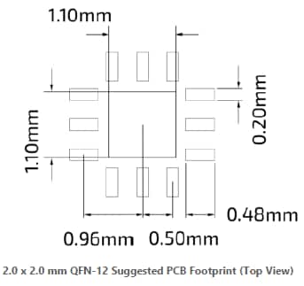 Mechanical Drawing - Guerrilla RF GRF2118 High-Frequency Low Noise Amplifier